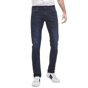 GUESS Men's Indigo Eco Blue Slim Tapered Finnley Mid Rise Jeans Sz 38x32 New